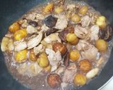 栗子香菇燒雞的食譜步驟4照片