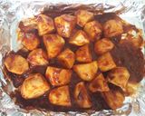 A picture of step 12 of Two halves baked potato in sauce #RamadhanContest.