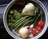 Foto langkah ke 1 dari resep Orak Arik sayur.