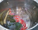 Foto langkah ke 3 dari resep Sayur Asam Kampung dengan Talas.