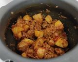 सोयाबीन आलू सब्ज़ी (Soyabean Aloo sabzi recipe in hindi) रेसिपी चरण 4 फोटो