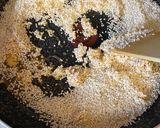 A picture of step 3 of Sesame brittle.