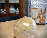 Foto del paso 2 de la receta Tallarines frescos con salsa de espinacas y tomate