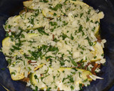 Foto del paso 6 de la receta: Pastel de calabacín relleno y gratinado al horno