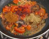 A picture of step 2 of Aloo Masala Curry/ Aloo Tomato Jhol Without Onion Garlic.