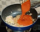 A picture of step 9 of Pasta in red sauce.
