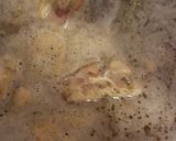 A picture of step 3 of Pickled Pig Trotters.