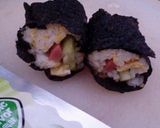 A picture of step 6 of Shapeless Japanese Sushi.