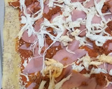 Foto del paso 16 de la receta: Masa para pizza - pizza de carnes frías
