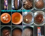 A picture of step 9 of Hide & seek chocolate mousse chilled cake.