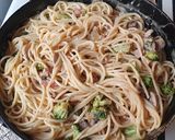 Foto del paso 3 de la receta: Spaghetti con los restos de la semana 😁