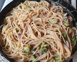 Foto del paso 3 de la receta: Spaghetti con los restos de la semana 😁