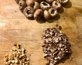 Foto del paso 1 de la receta: Wok de portobellos, brócoli y nuez