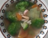 Foto langkah ke 3 dari resep Soup Sosis Sayuran.