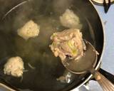 Fried Sardines dumplings and dumplings with soybean soup recipe step 5 photo