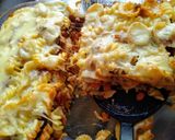 Foto del paso 4 de la receta: Lasaña de fideos (pasta) corbatitas y espirales 🍝