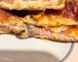 Pas rețetă Pizza 🍕 rapidă din pâine de tost albă🍞🍕 11 fotografie