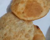 A picture of step 4 of Aloo ki kachori.