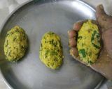 A picture of step 4 of Spicy dhal dumplings.