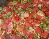 A picture of step 3 of Vegetable namkeen jave.