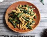 Cara Membuat Tumis tempe kacang panjang 4