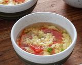 Foto langkah ke 3 dari resep Tan Hua Tang (Sup Tomat Telur).