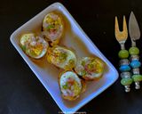 A picture of step 6 of Masala Egg Bonda.
