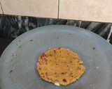 A picture of step 4 of Brown rice flour mini paratha.