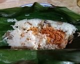 Foto langkah ke 4 dari resep Nasi Bakar Jamur isi Tuna.