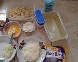 Foto langkah ke 1 dari resep Makaroni schotel kukus.