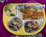Foto langkah ke 8 dari resep 14. Ayam tumis bayam (diet).