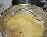 A picture of step 3 of Quinoa Mediterranean Salad.