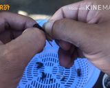 Hình bước làm 2 của món Dế Chiên Giòn