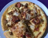 Foto langkah ke 3 dari resep Pizaa cinta.