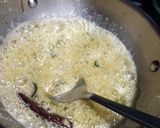 A picture of step 3 of Kala chana besan curry.