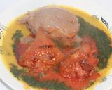 A picture of step 9 of Ewedu Soup.