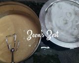 A picture of step 2 of Coconut Flour Souffle Pancakes.