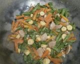 Foto langkah ke 5 dari resep Cah Buncis Wortel.
