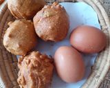 A picture of step 3 of Egg pakora.