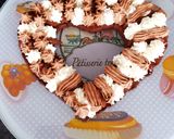 Une image de l'étape 9 de Gâteau croquant coeur chocolat saint Valentin #cuisineravecamour.