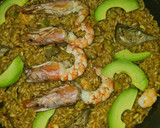 Foto del paso 7 de la receta: Arroz seco de verduras, gambas y aguacate