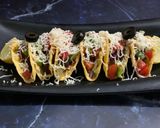 A picture of step 4 of Vegetarian Beans Tacos.