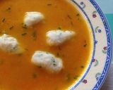 A picture of step 9 of Carrot Soup with Grießklöchen (Semolina Dumplings).
