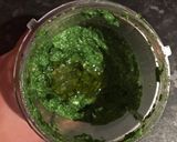 A picture of step 3 of Spinach pasta.