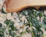Foto del paso 2 de la receta: Salsa de espinacas y coliflor