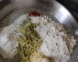 A picture of step 1 of Mix flour paratha.