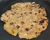 A picture of step 6 of Jowar Masala Bhakri (Dodho).
