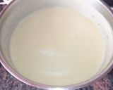 Foto del paso 6 de la receta Crema de alcachofas con taquitos de jamón