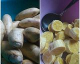 Foto langkah ke 1 dari resep Tetumpuk punti muli (pisang goreng khas kaltara).