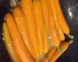 Une image de l'étape 6 de Carottes nouvelles glacées.